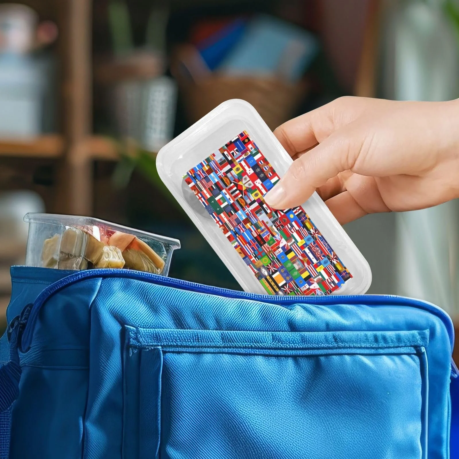 Набір дитячих столових приборів з трьох предметів з різними прапорами, фото №7 Набір дитячих столових приборів з трьох предметів з різними прапорами, фото №7