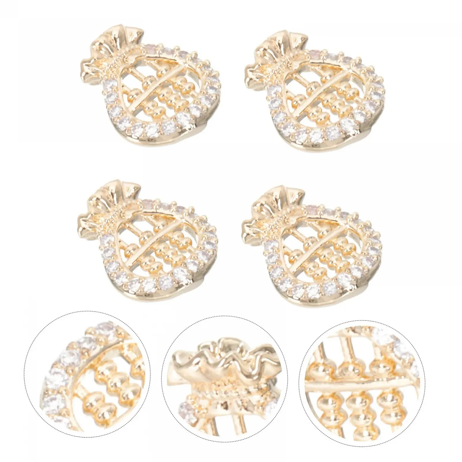 Блестки для ногтей ifundom 4 шт., фото №5