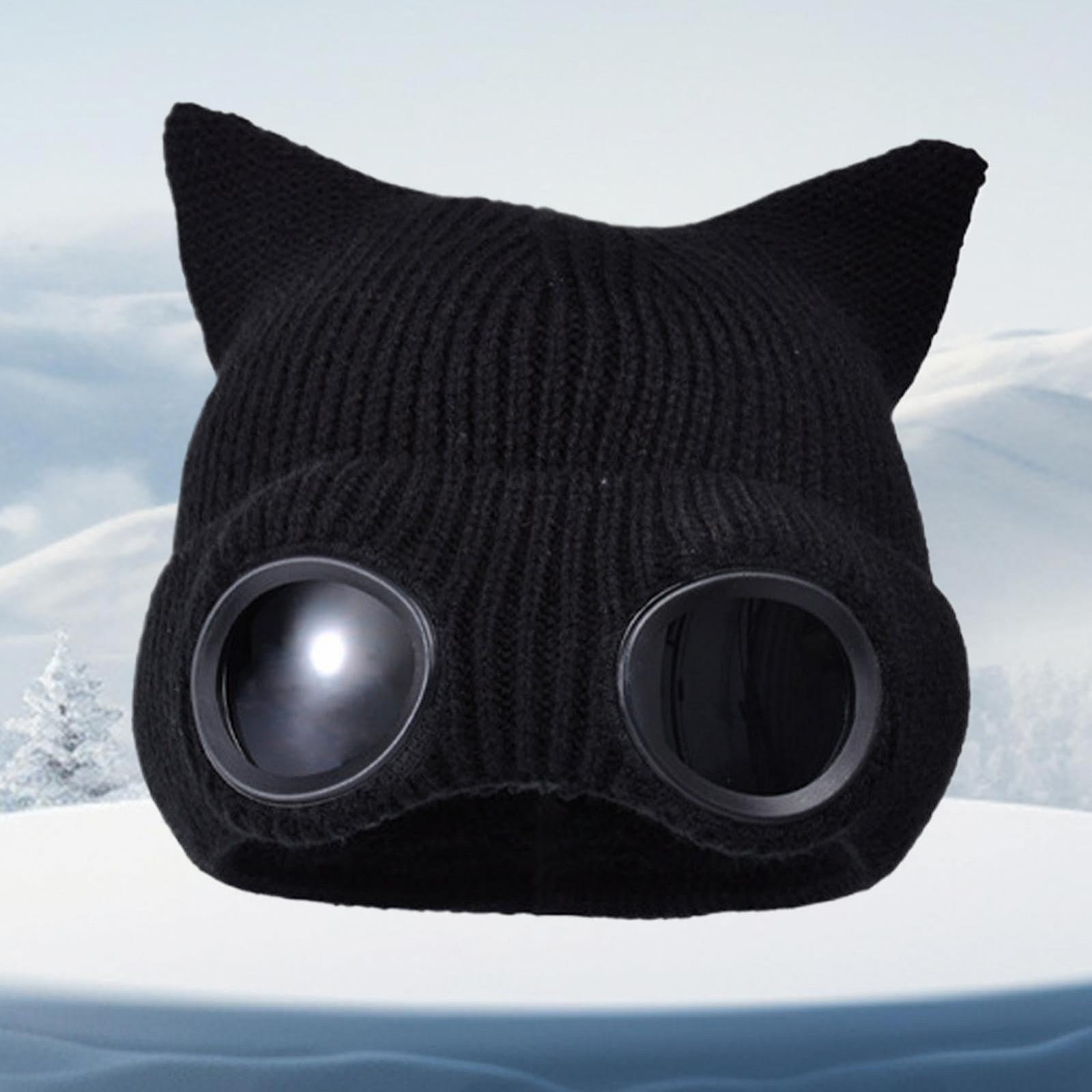 Шапка-біні з окулярами Зимова, фото №9