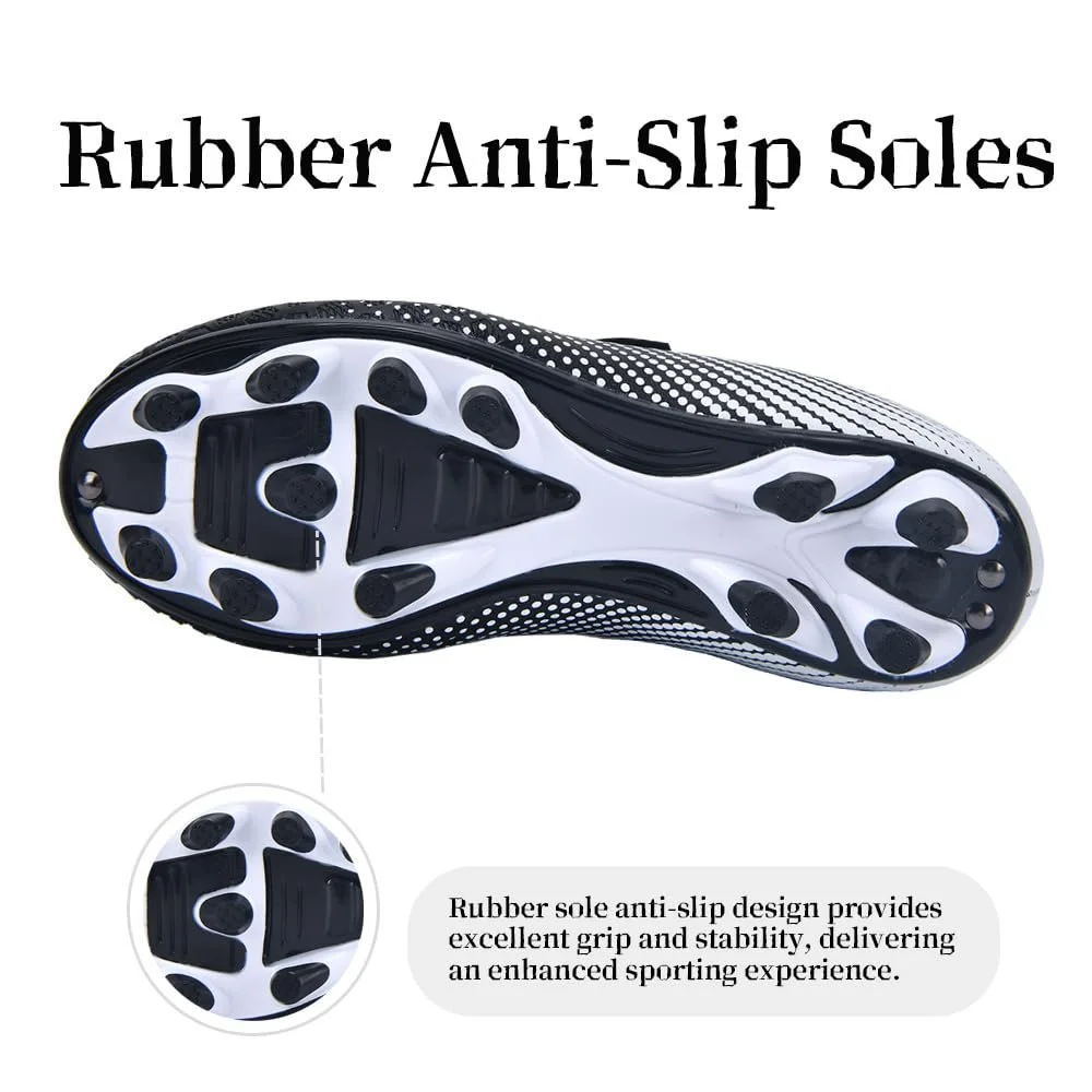 Футбольные Бутсы Детские для мальчиков и девочек для твердой почвы Спортивная тренировочная обувь для футбола дышащие нескользящие унисекс размер 28-37, фото №5