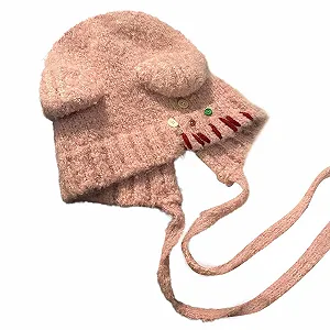 Мультяшная шапка с ушами для спорта на открытом воздухе - Фото 1