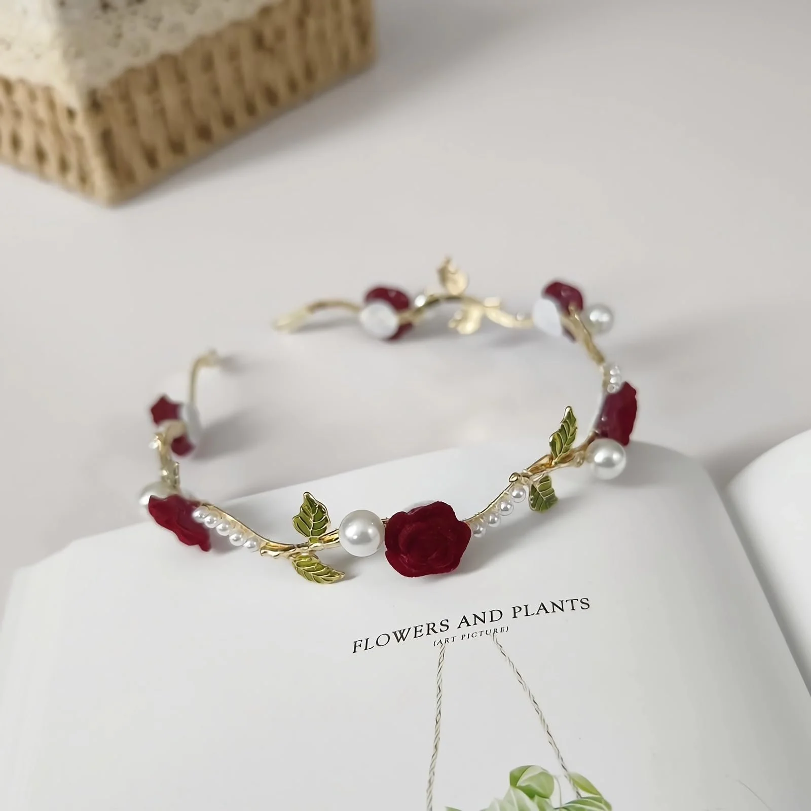 Обруч на голову Цветок, фото №3