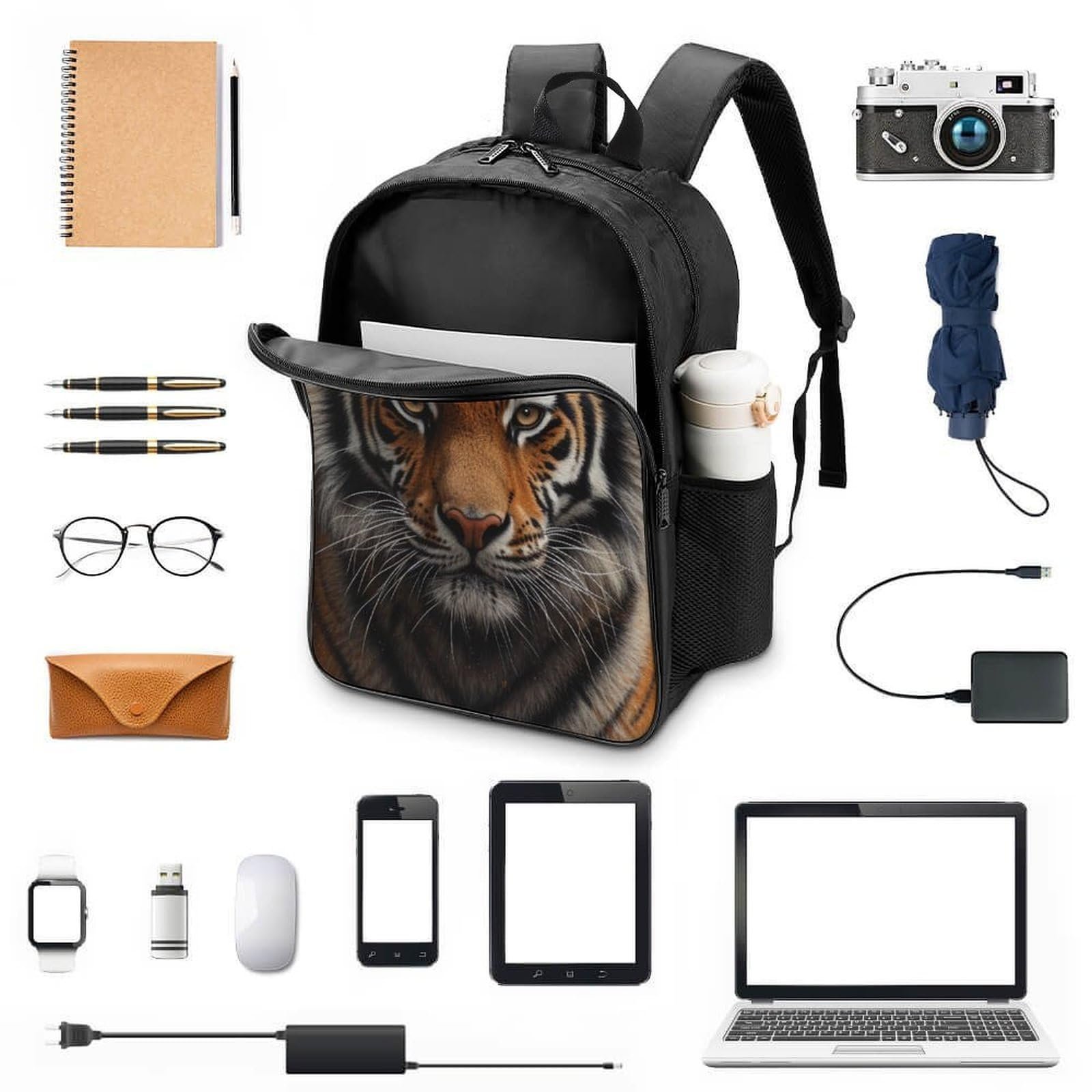 Рюкзак шкільний Tiger RSIUUODNF 40x28x16см, фото №4