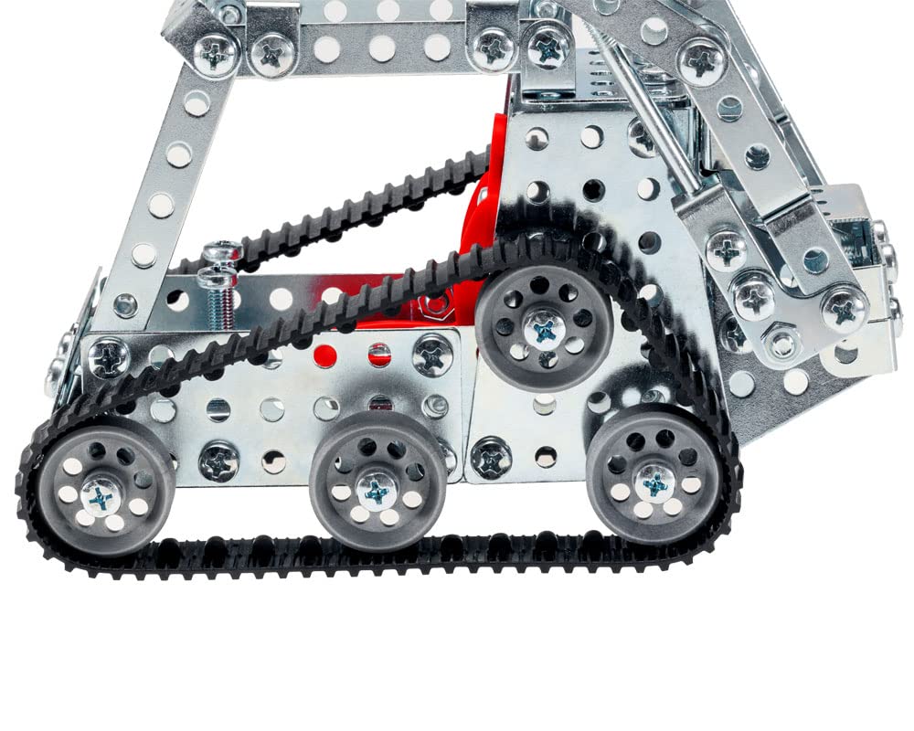 Конструктор Eitech 00220 Металевий Навантажувач на гусеничному ходу 365 деталей для дітей від 8 років, фото №3