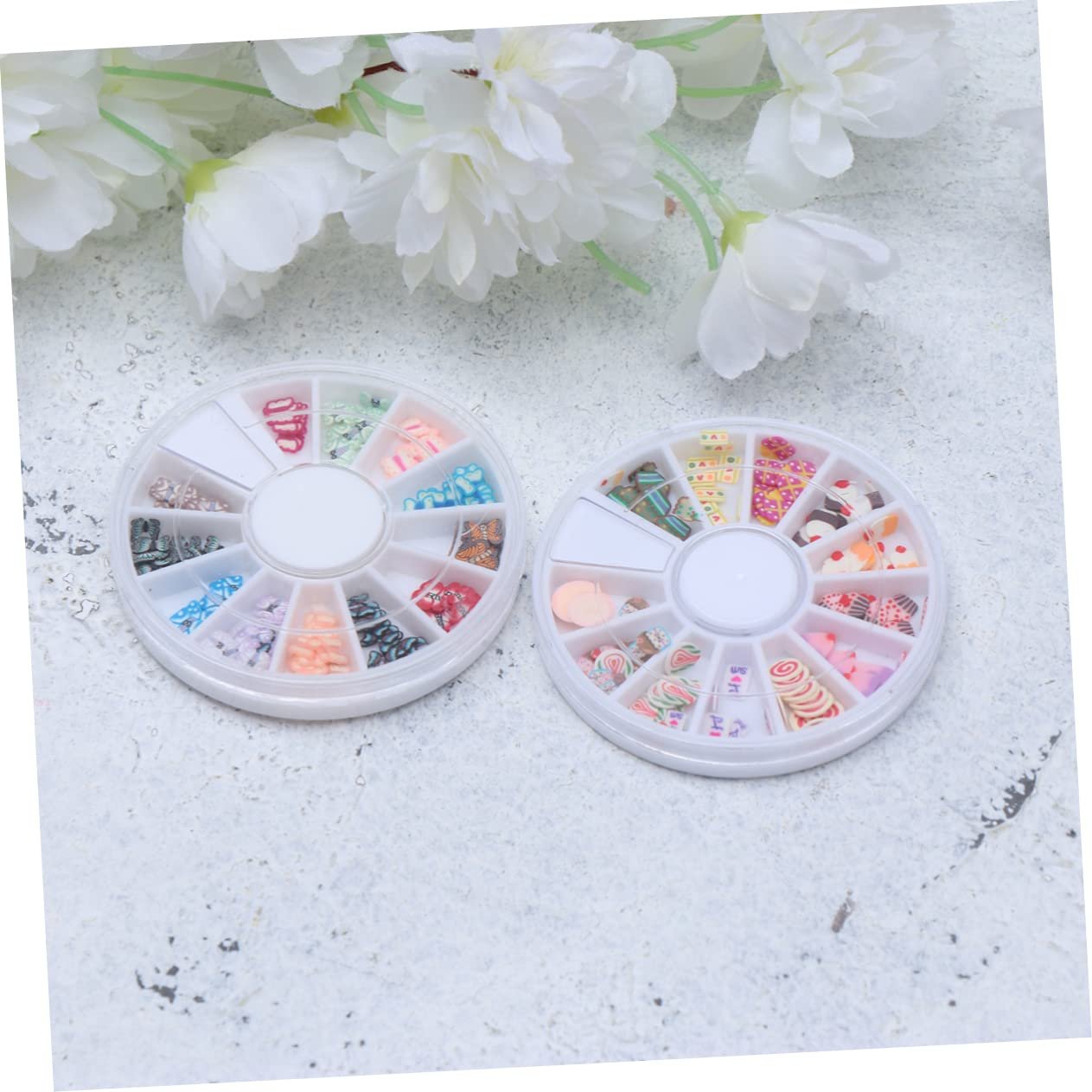 Украшение для ногтей Тип Фрукты FRCOLOR Полимерные ломтики DIY Различные формы и цвета, фото №2