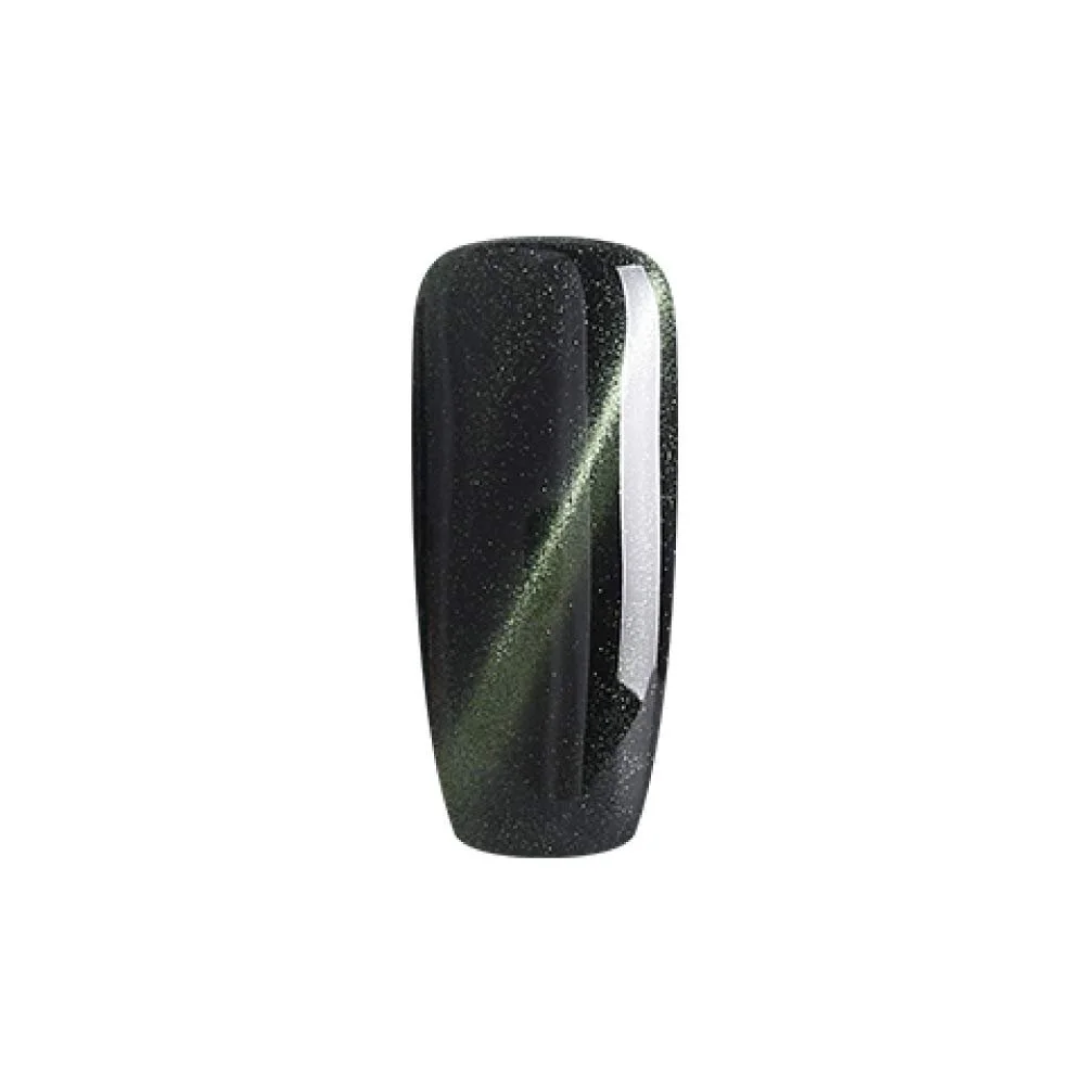 Гель-лак BLUESKY Cat Eye Зелений KA549, гель для розчинення, зелений шиммер, 10 мл, фото №2