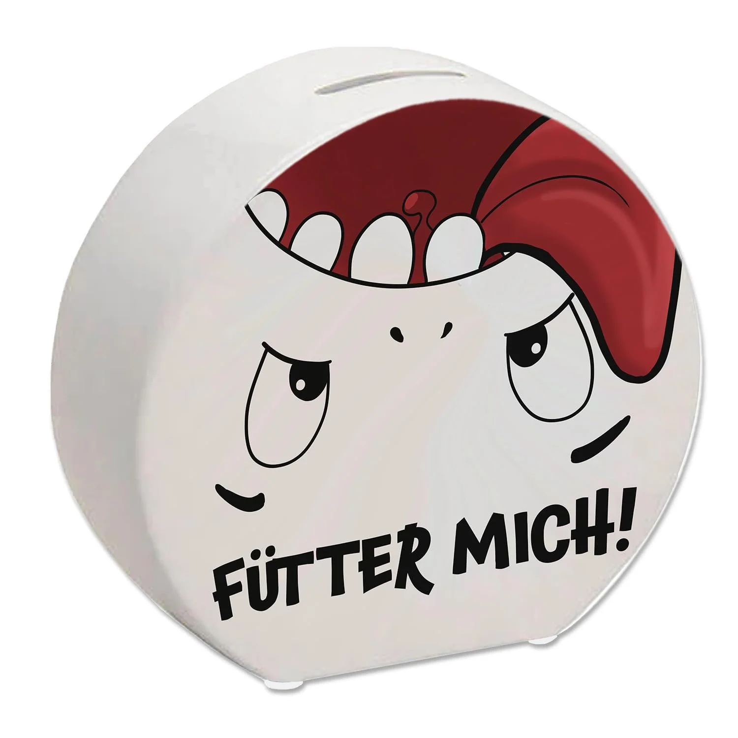 Скарбничка Fütter Mich! з комічним персонажем, фото №1