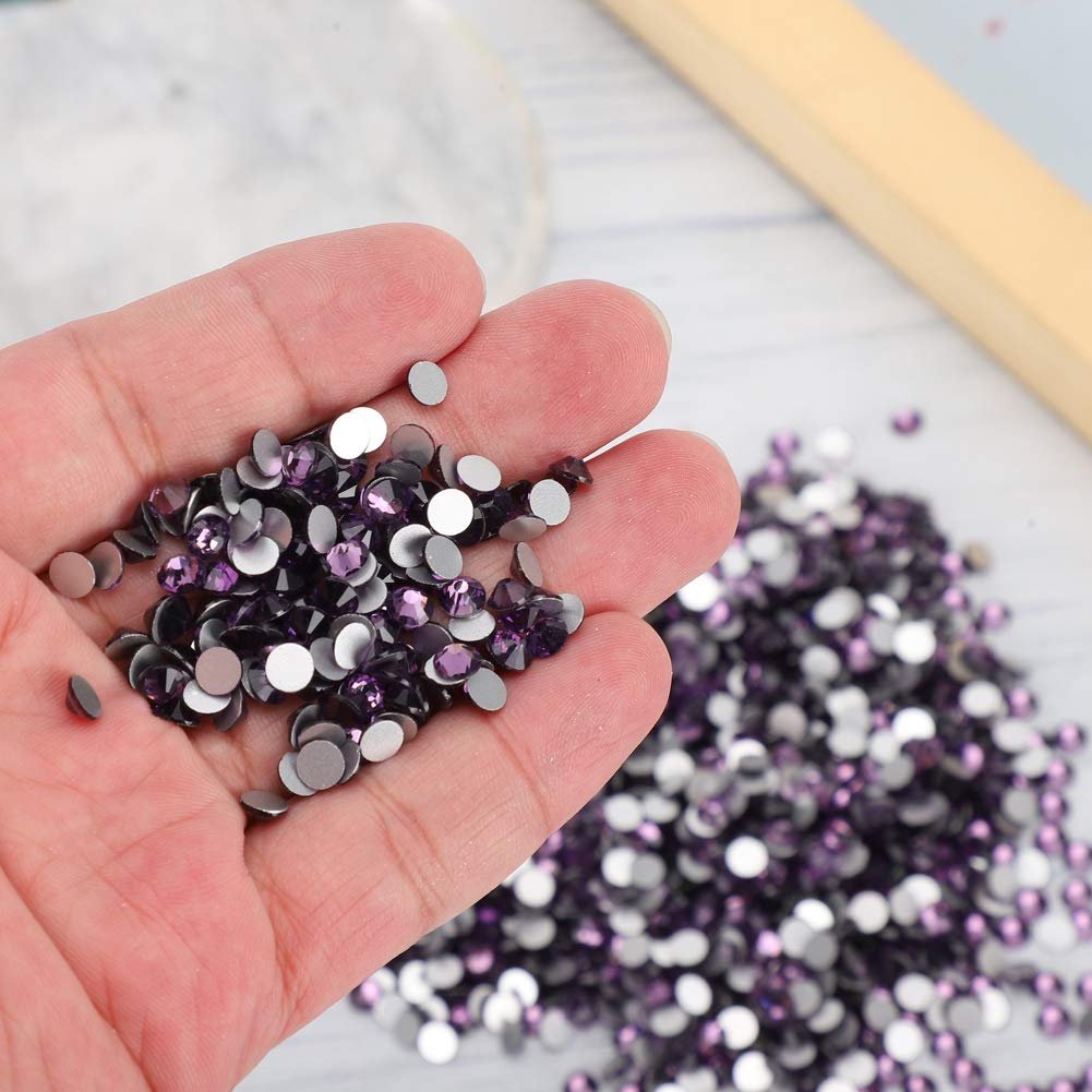 Кришталь для нігтів 1440 шт. Стрази круглі з плоскою задньою частиною Скляні камені, фото №4 Кришталь для нігтів 1440 шт. Стрази круглі з плоскою задньою частиною Скляні камені, фото №4