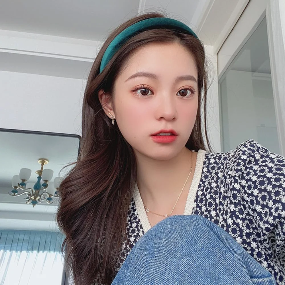 Оксамитова Обруч на Голову для Жінок Вінтажний, фото №6 Оксамитова Обруч на Голову для Жінок Вінтажний, фото №6