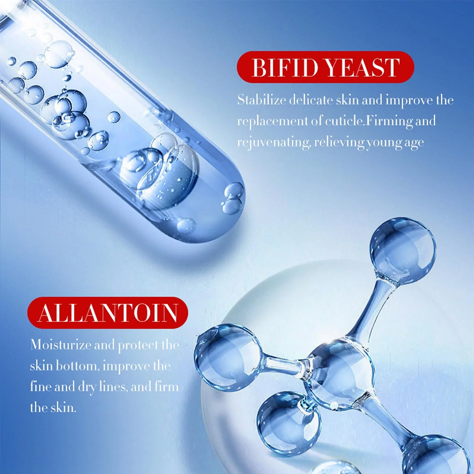 Маска для обличчя Зволожуюча Антивікова маска, 8 шт Тканинна маска преміум-класу, фото №2