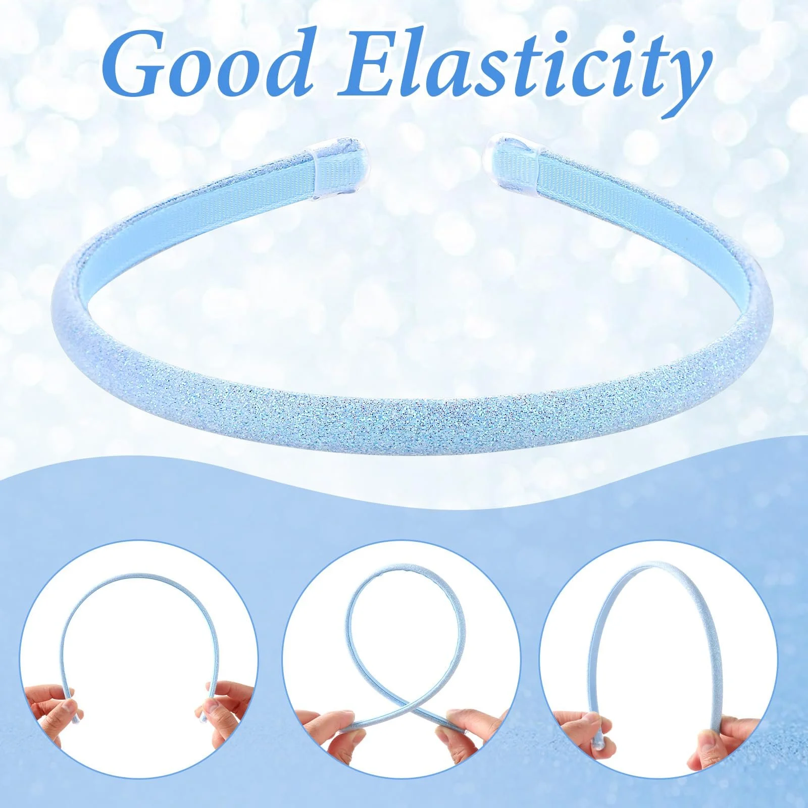 Набір обручів для волосся 6 шт, фото №3