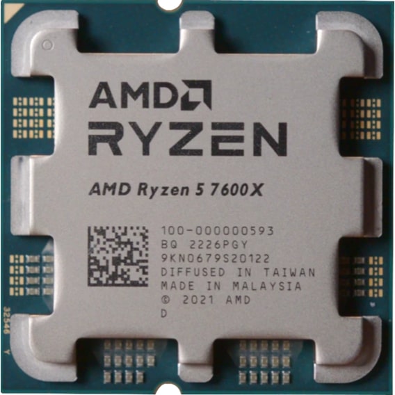 Процессор AMD Ryzen 5 7600X (4.7GHz 32MB 105W AM5 Box (100-100000593WOF), фото №5 Процессор AMD Ryzen 5 7600X (4.7GHz 32MB 105W AM5 Box (100-100000593WOF), фото №5