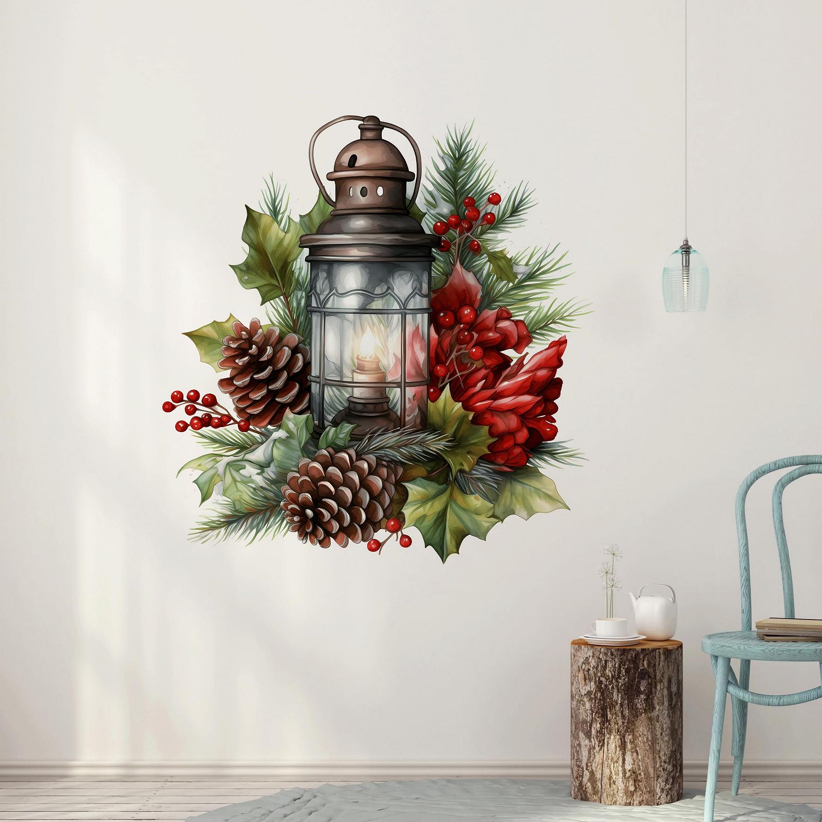 Наклейка на стіну GRAZDesign Різдвяна 31 x 30 см, фото №2 Наклейка на стіну GRAZDesign Різдвяна 31 x 30 см, фото №2