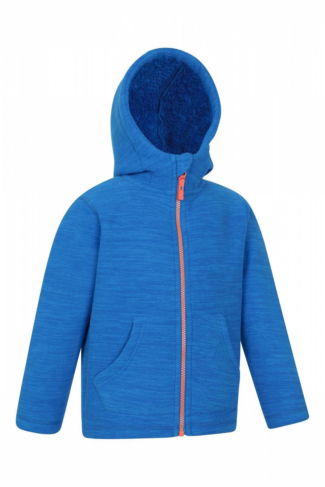 Детская Толстовка Mountain Warehouse Snowdonia II - Микрофлисовая Кофта на Полной Молнии с Передними Карманами для Мальчиков и Девочек, фото №3