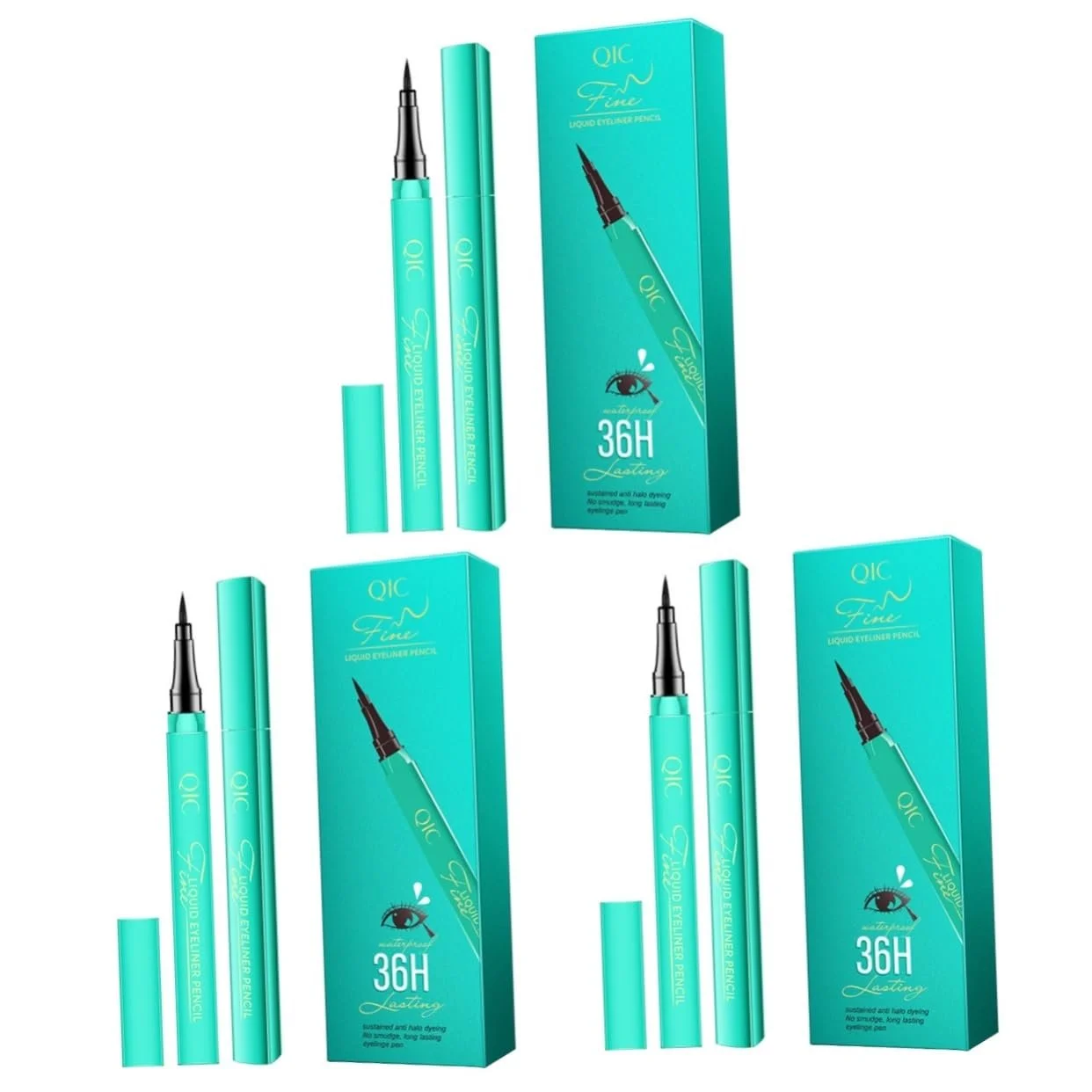 Підводка для очей FRCOLOR Рідка водостійка Підводка для очей для дівчат і жінок, фото №1 Підводка для очей FRCOLOR Рідка водостійка Підводка для очей для дівчат і жінок, фото №1