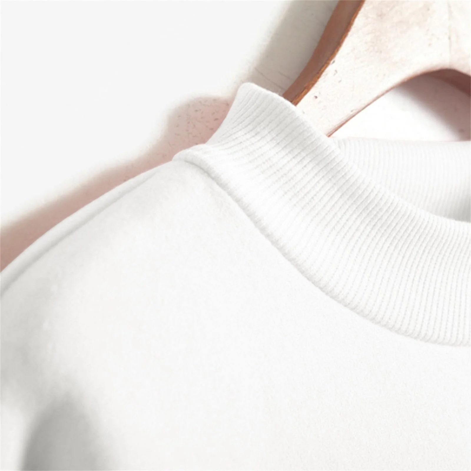 Женский Свитер Осень Зимний Длинный Рукав Без Капюшона Теплый Черный, фото №3