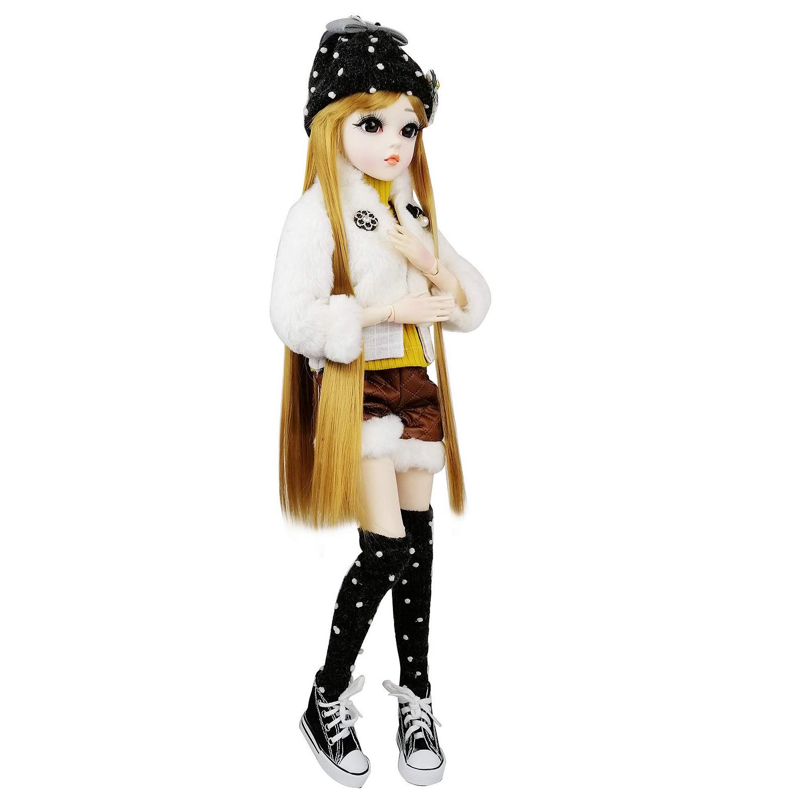 Кукла EVA BJD 1/3 Ball Mechanical Jointed Doll Full Set Clothes 24 дюйма (Rebecca), фото №1