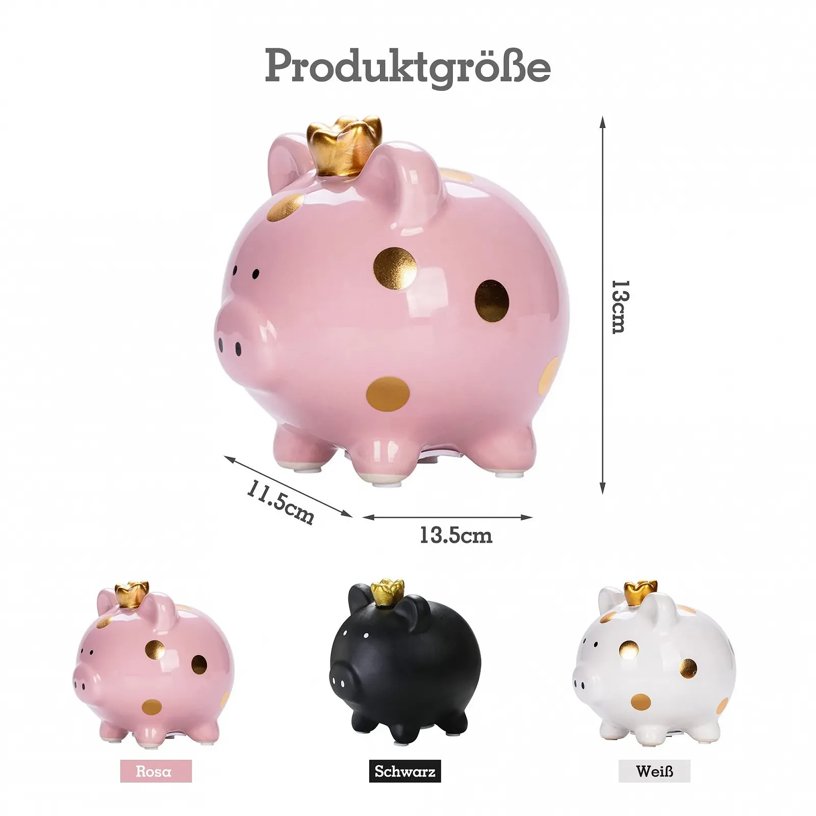 Скарбничка керамічна принцеса, фото №2