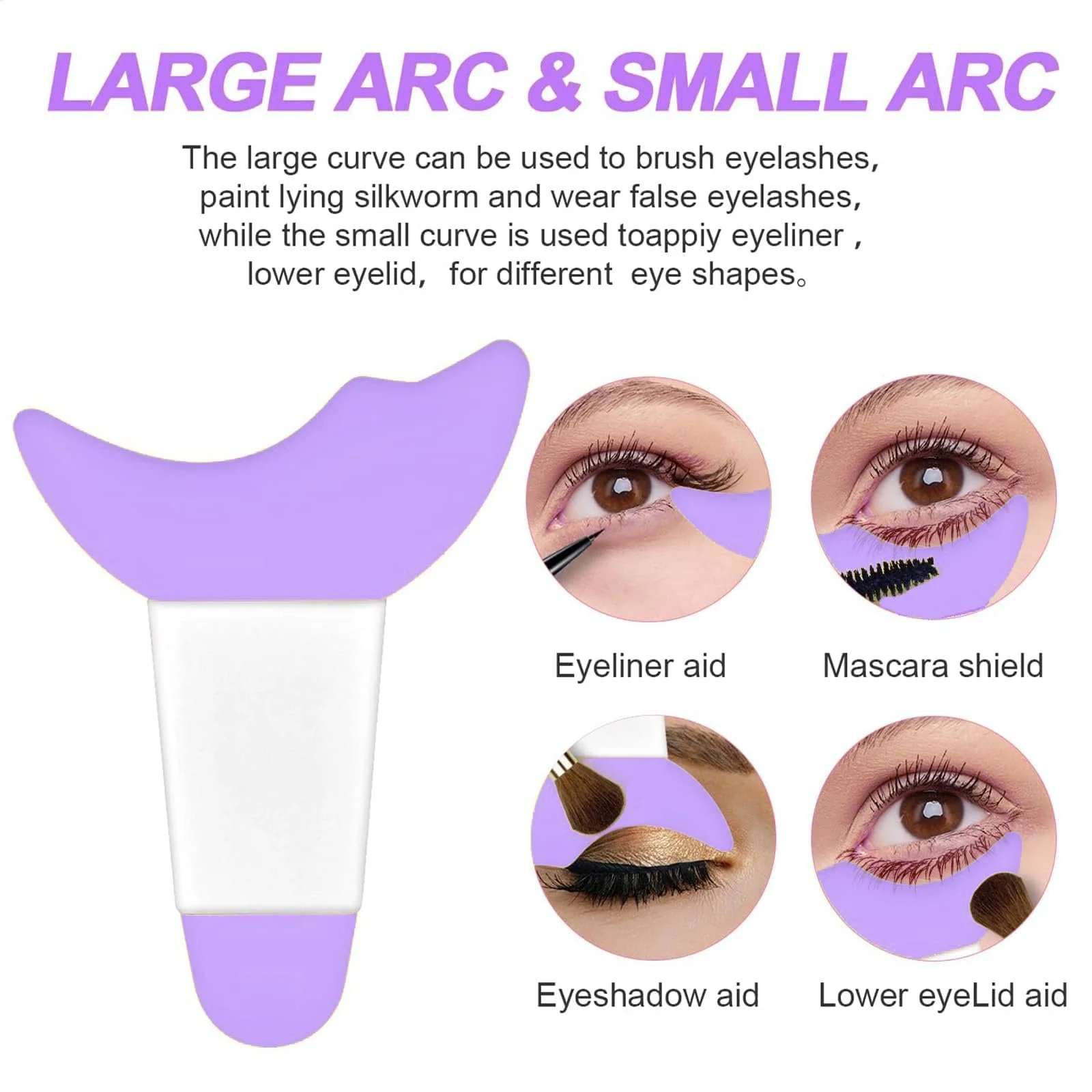 Трафареты для подводки глаз силиконовые, фото №2 Трафареты для подводки глаз силиконовые, фото №2