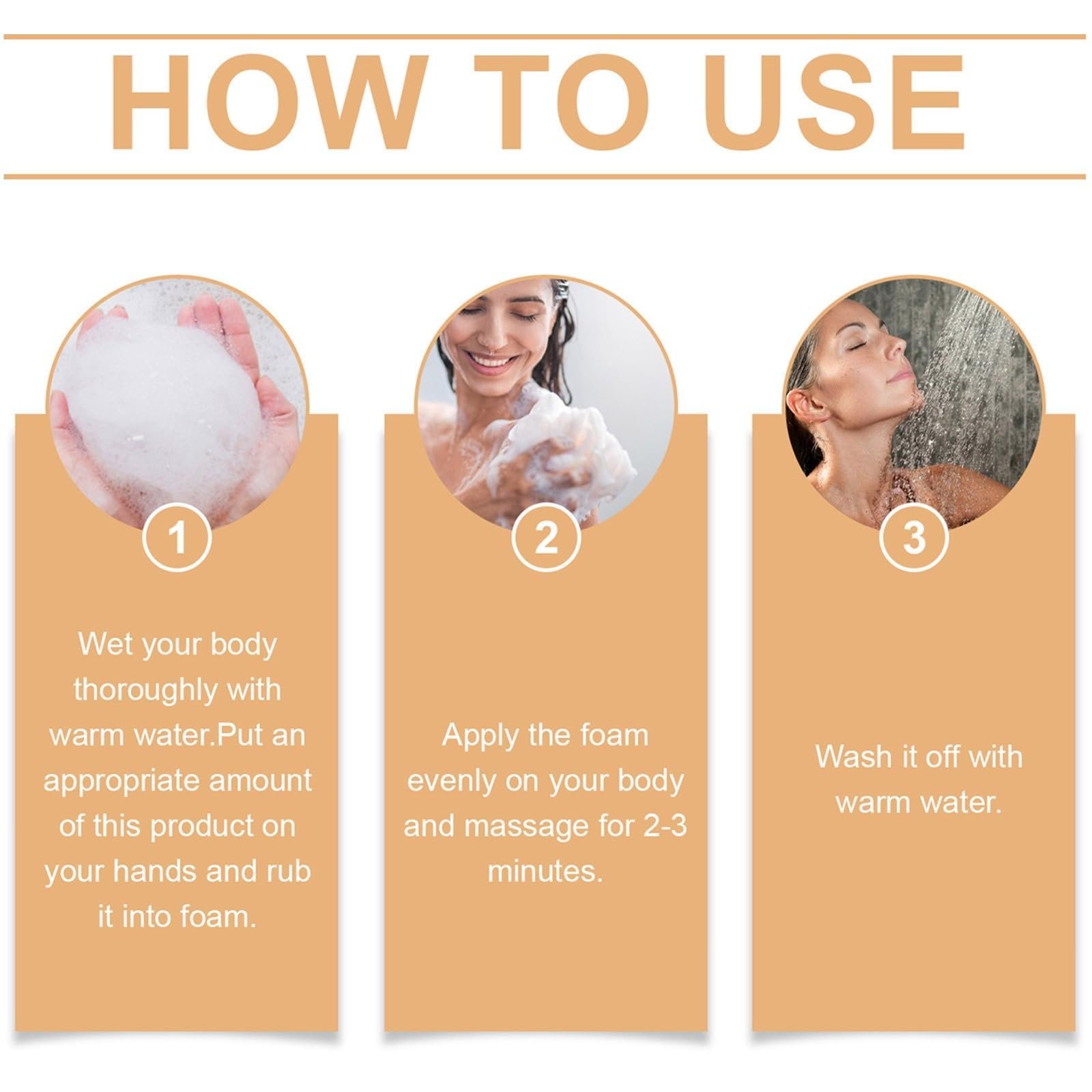 Гель для душу Kaki Anti Odour Deodorant Deep Cleansing and Moisturising, фото №8