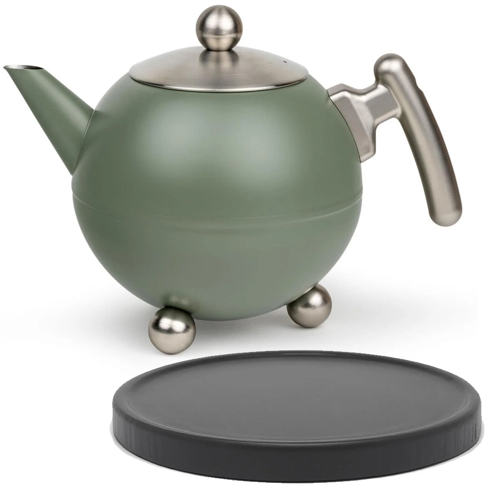 Чайник-заварник Bredemeijer Ball Зелений 1,2 літра, фото №1