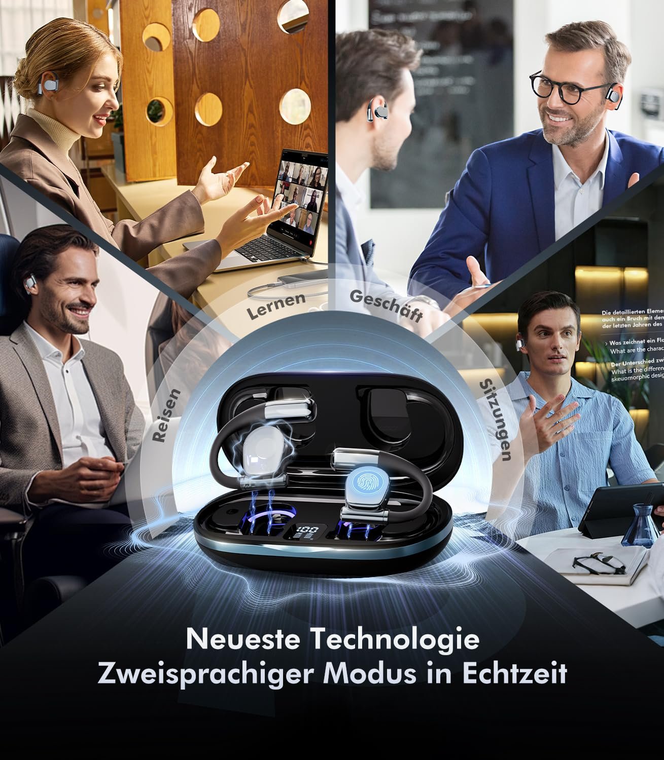 Навушники-перекладачі 3-в-1 LO-EJFY-0729-01, 145 мов, фото №6 Навушники-перекладачі 3-в-1 LO-EJFY-0729-01, 145 мов, фото №6