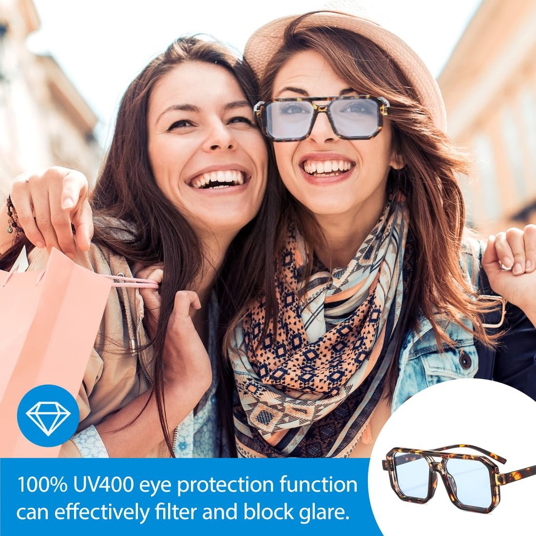 Сонцезахисні Окуляри HAZMA Ретро, Модель D, фото №4