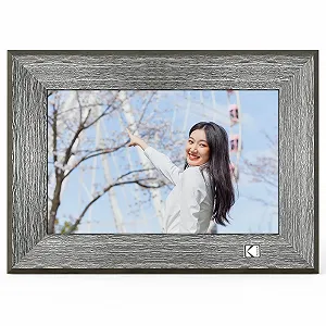 Цифровая фоторамка Kodak RCF-1013W WiFi 10" IPS Touchscreen Серая - Фото 1