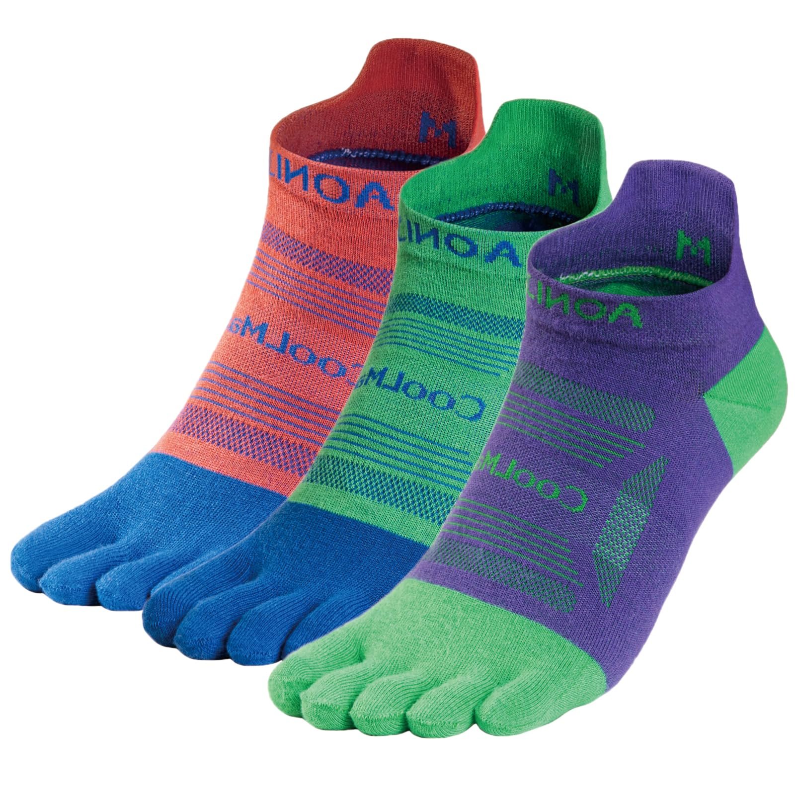 Носки TRIWONDER для мужчин, женщин, взрослых, дышащие спортивные носки, пятипалые носки для бега, джоггинга, фитнеса, фото №1