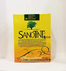 Краска для волос Sanotint Каштановый Коричневый без PPD и аммиака 75 (новая упаковка) - Фото 1