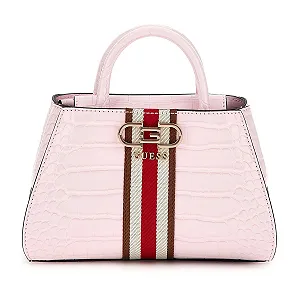 Сумка GUESS Nelka Mini Satchel Блідо-рожевий - Фото 1