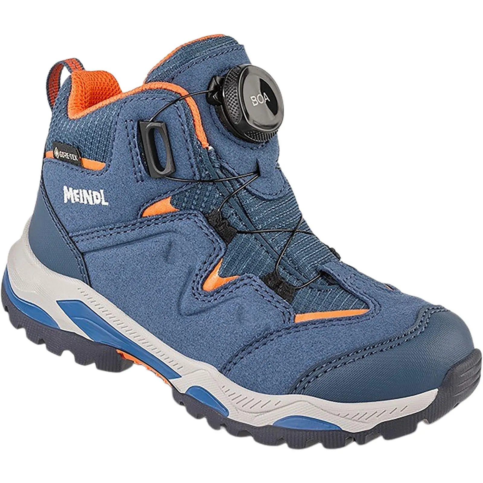 Ботинки Meindl Java junior GTX/boa 049 Marine/orange 3, фото №1