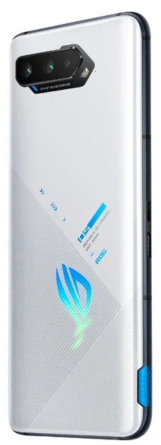 Смартфон 6.78" ASUS ROG Phone 5 16/256Gb 5G 2-SIM NFC 64/24Мп 8 ядер Android 13 White, фото №3 Смартфон 6.78" ASUS ROG Phone 5 16/256Gb 5G 2-SIM NFC 64/24Мп 8 ядер Android 13 White, фото №3