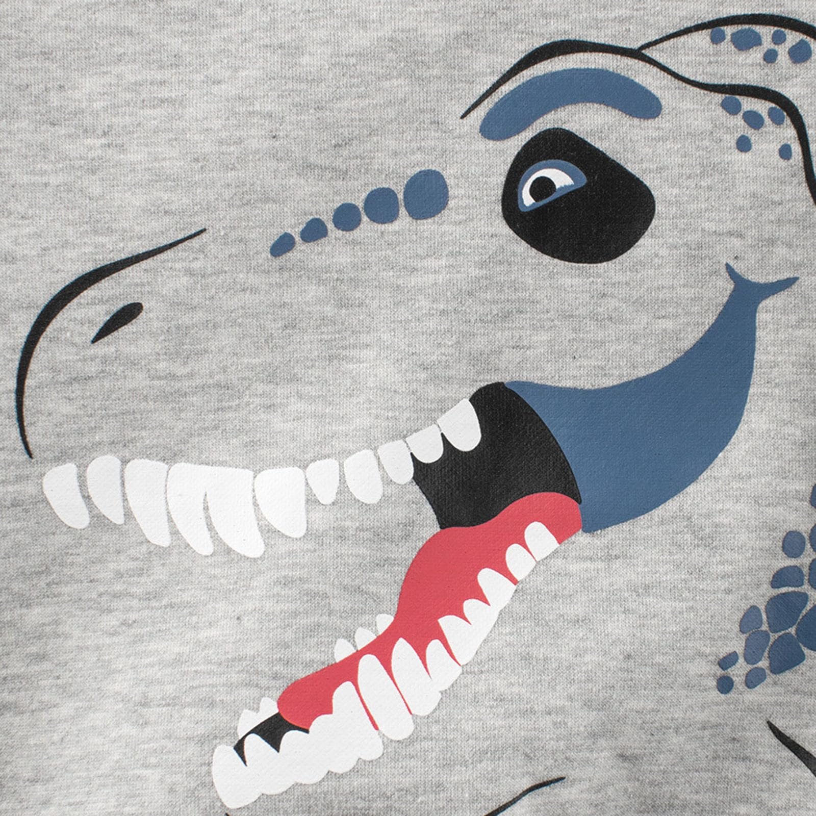 Худи Dino Print для мальчиков с флисовой подкладкой, длинный рукав, фото №5