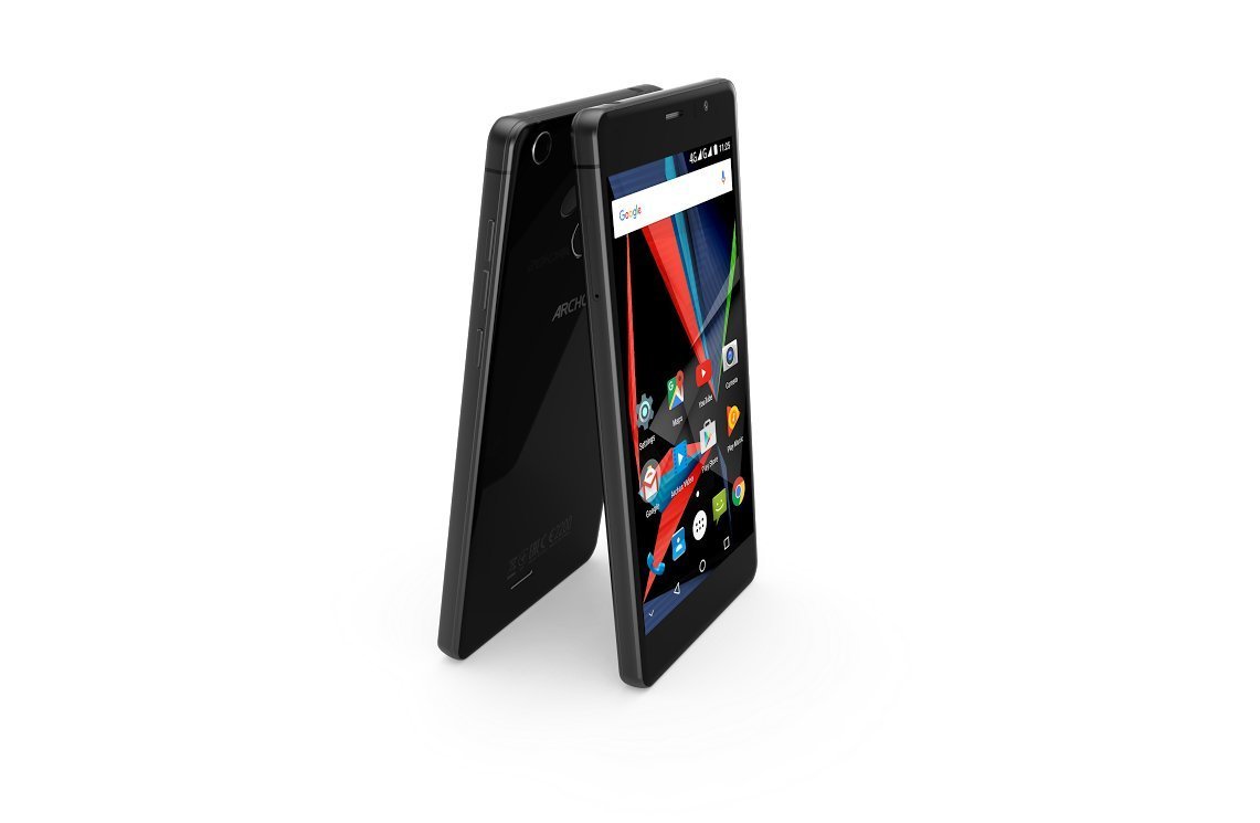Смартфон Archos 55 Diamond Selfie Lite 16GB 5.5" Black, фото №9