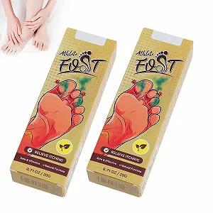 Лосьон и крем от кожного зуда и грибка стоп 2 шт. - Фото 1