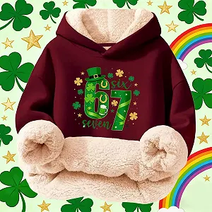 Худі 67-Drucke Essentials з принтом "67" synthetic.ua - Фото 1