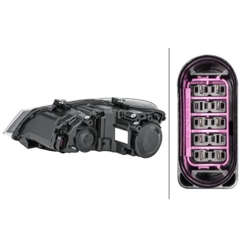 Фара головного світла HELLA 1EE 247 051-021 для VW права, фото №2