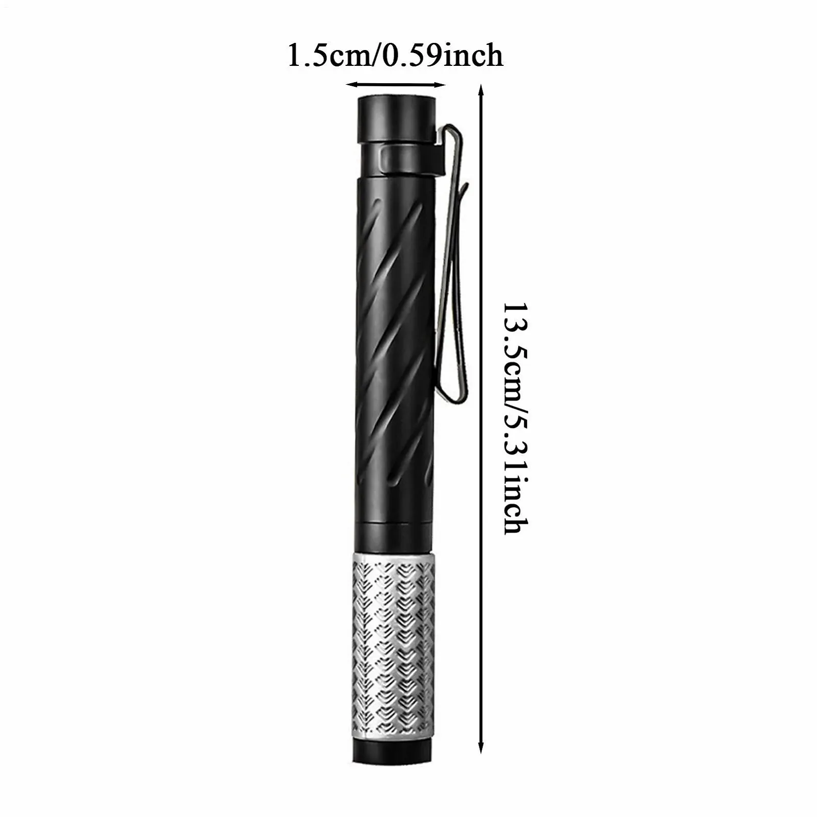 Ліхтарик Маленький USB Перезаряджуваний 3 Кольори Портативний для Кемпінгу для Пішого Туризму та Огляду Автомобільної Промисловості, фото №8