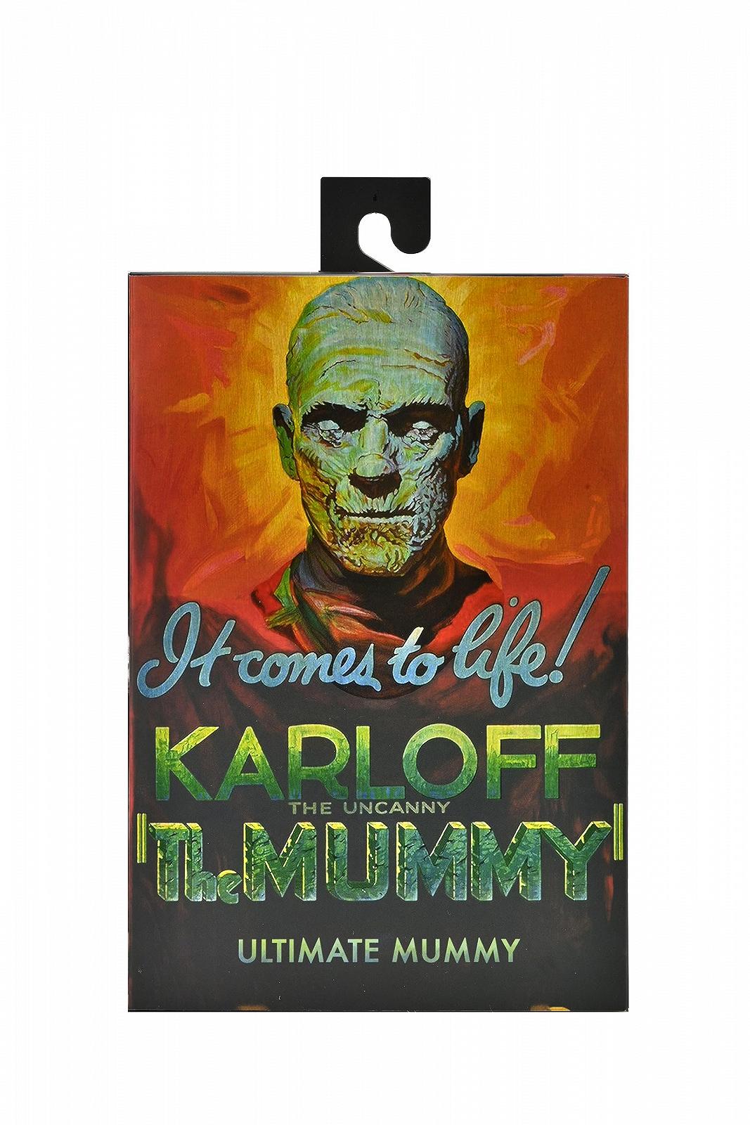 Фігурка NECA Мумія Борис Karloff Чорно-білий, фото №7