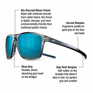 Солнцезащитные очки Unisex Julbo The Streets Синий L synthetic.ua - Фото 1