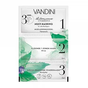 Маска для лица VANDINI Multi Masking 3-Step, 2 шт (2 x 12 мл) - Фото 1