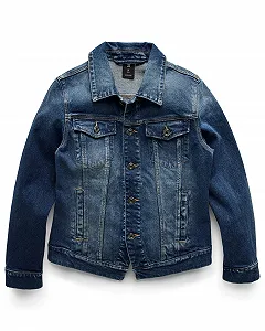 Джинсовая куртка SS40507 3301 - Фото 1