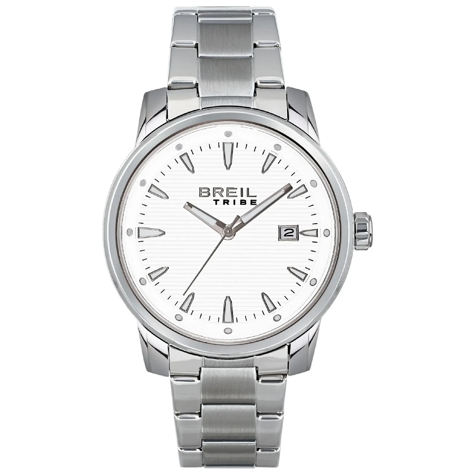 Годинник Breil Caliber Циферблат Білий Кварцовий Браслет Сталь Сріблястий EW0646, фото №1 Годинник Breil Caliber Циферблат Білий Кварцовий Браслет Сталь Сріблястий EW0646, фото №1