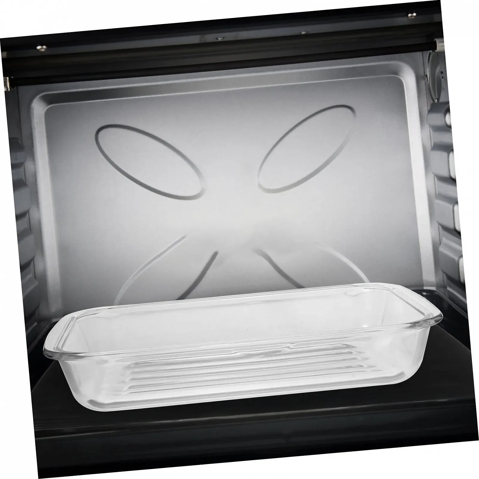 Форма для запікання Garneck велика з подвійними ручками жаростійка для духовки та мікрохвильової печі, фото №6