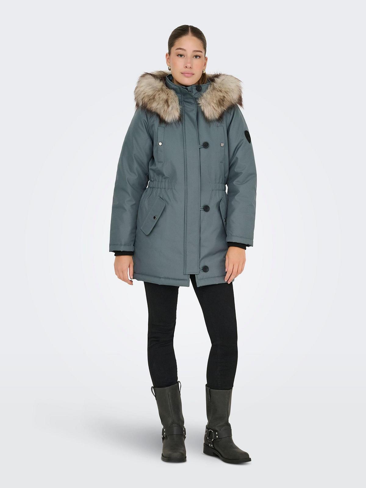 Парка ONLY Женская Onliris Fur Winter Life CC OTW, фото №7