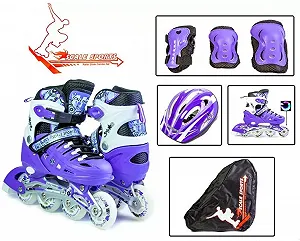 Комплект Роликов Scale Sport. Violet (размер 29-33) - Фото 1