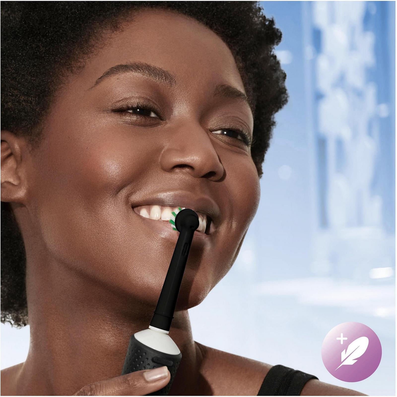 Зубна щітка електрична Oral-B Vitality Pro 3 режими, чорна, фото №5
