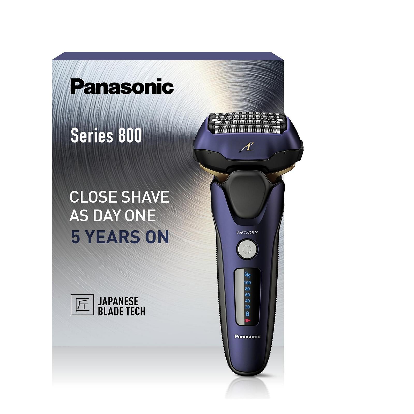Электробритва Panasonic Wet/Dry влагостойкая 5 лезвий датчик бороди мотор 70000 движ/мин, фото №1