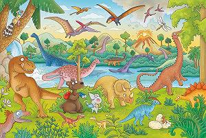 Купить Пазл Schmidt Spiele Mauseschlau und Bärenstark Journey to Prehistoric Times 60 деталей - Фото 1 Пазл Schmidt Spiele Mauseschlau und Bärenstark Journey to Prehistoric Times 60 деталей - Фото 1